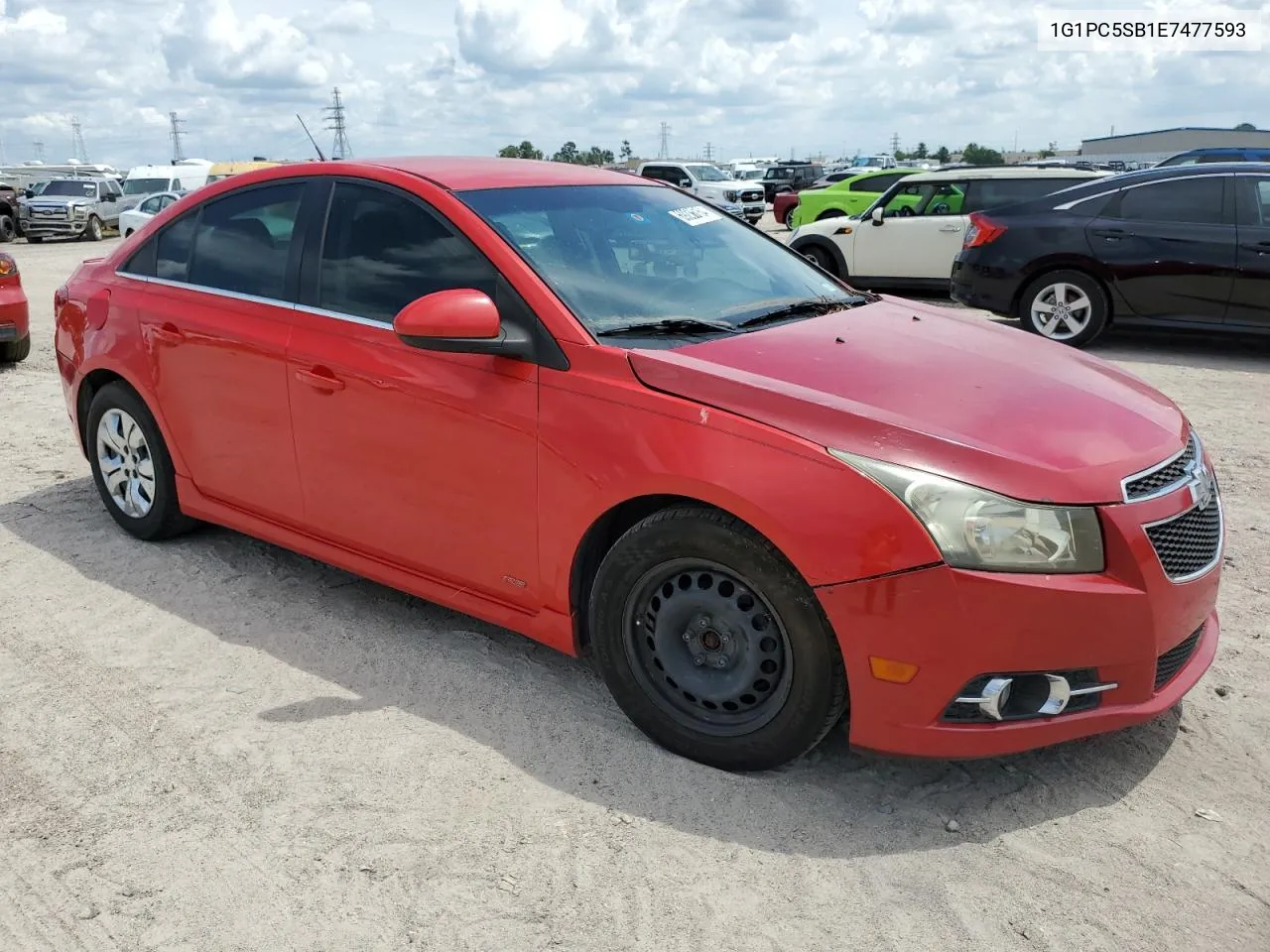 2014 Chevrolet Cruze Lt VIN: 1G1PC5SB1E7477593 Lot: 69236164