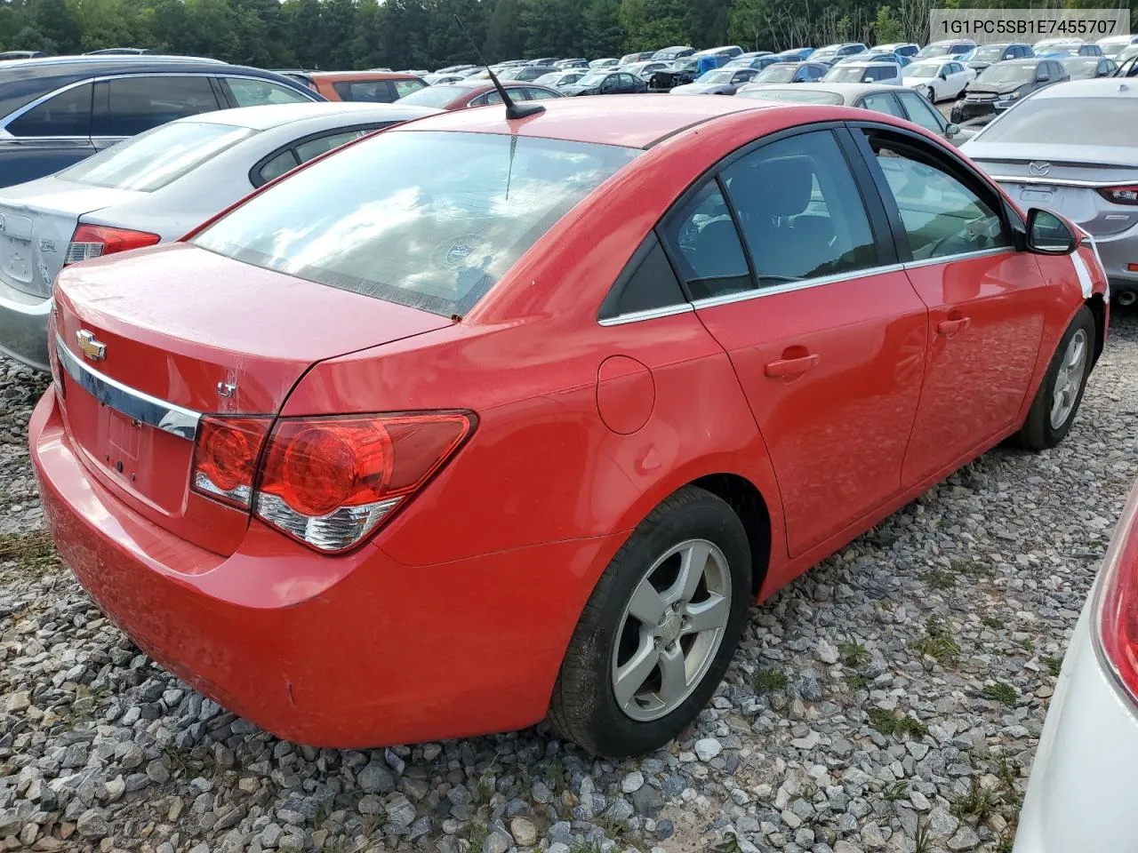 2014 Chevrolet Cruze Lt VIN: 1G1PC5SB1E7455707 Lot: 69259684