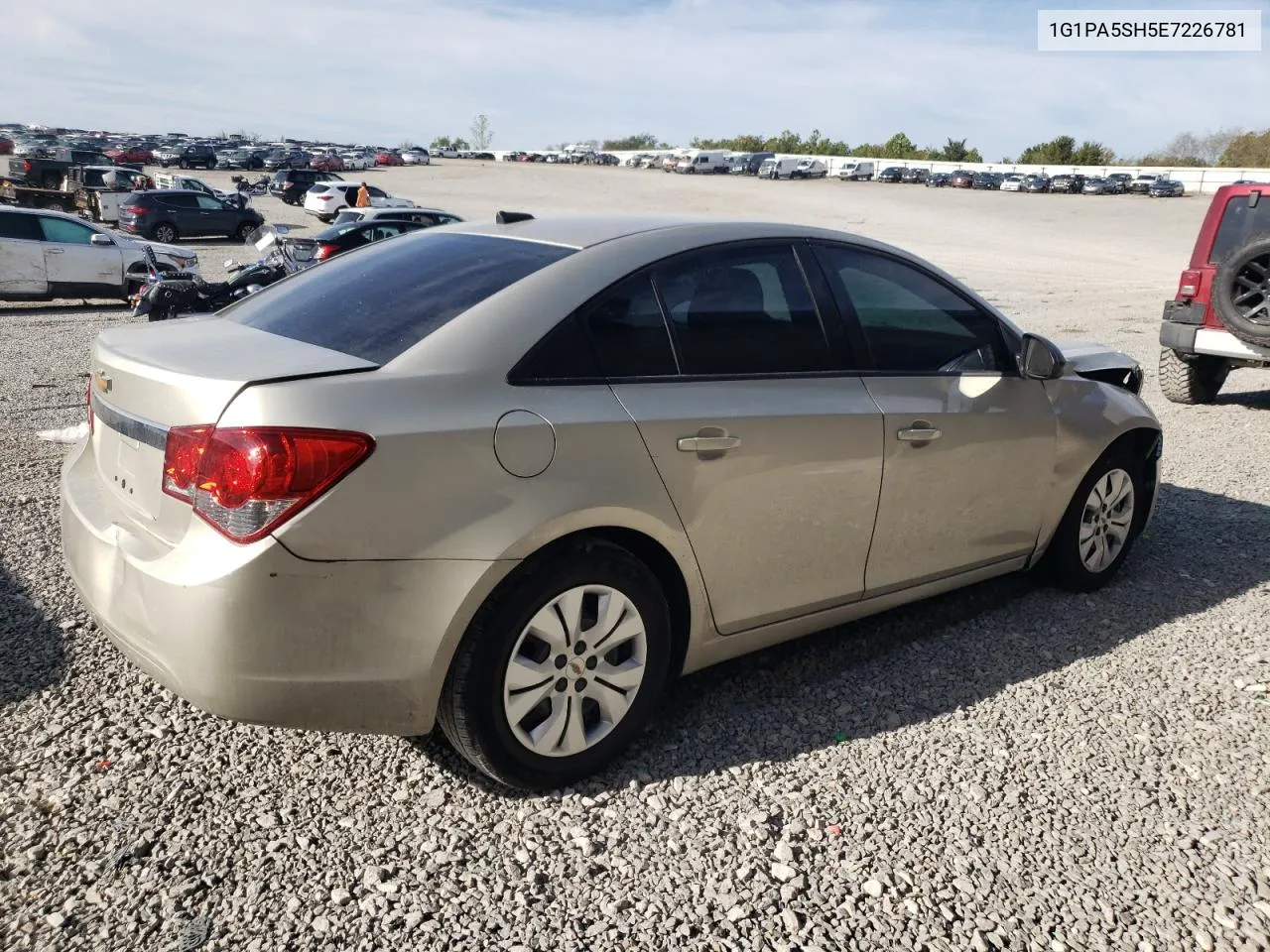 2014 Chevrolet Cruze Ls VIN: 1G1PA5SH5E7226781 Lot: 69605954