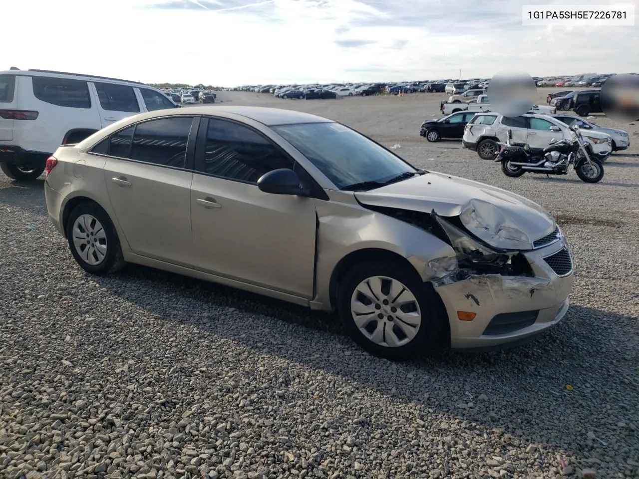 2014 Chevrolet Cruze Ls VIN: 1G1PA5SH5E7226781 Lot: 69605954