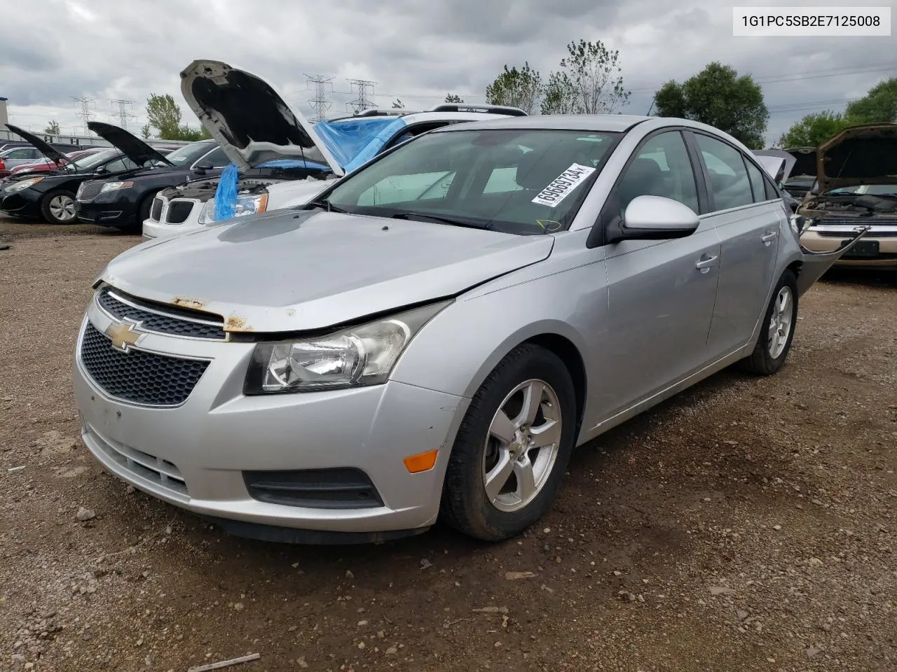 2014 Chevrolet Cruze Lt VIN: 1G1PC5SB2E7125008 Lot: 69669734