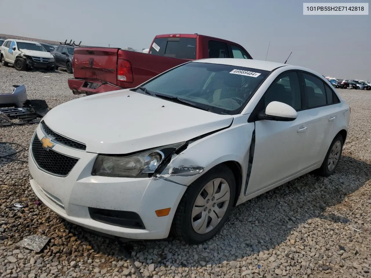 2014 Chevrolet Cruze Ls VIN: 1G1PB5SH2E7142818 Lot: 69989484