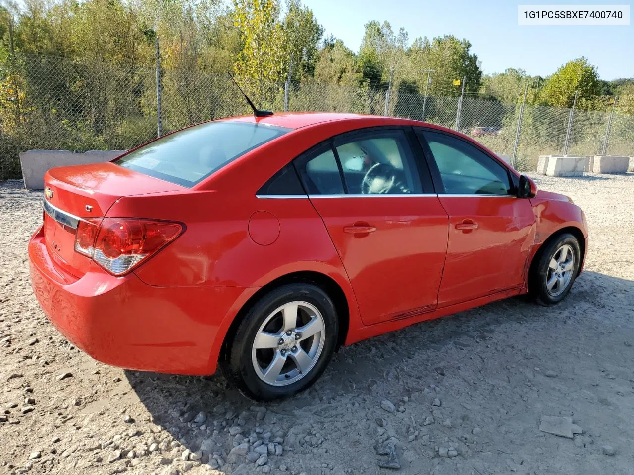 2014 Chevrolet Cruze Lt VIN: 1G1PC5SBXE7400740 Lot: 70010754