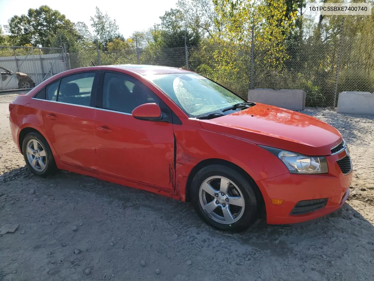 2014 Chevrolet Cruze Lt VIN: 1G1PC5SBXE7400740 Lot: 70010754