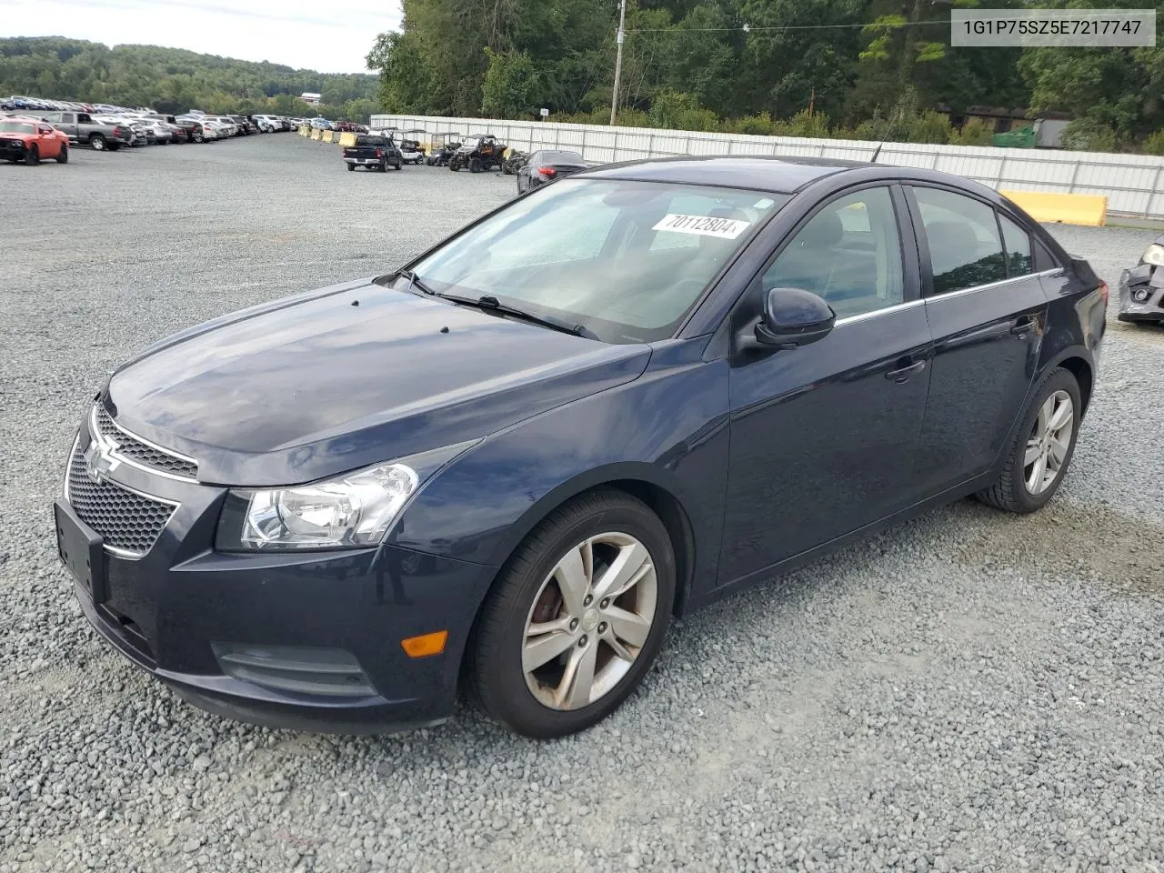 2014 Chevrolet Cruze VIN: 1G1P75SZ5E7217747 Lot: 70112804