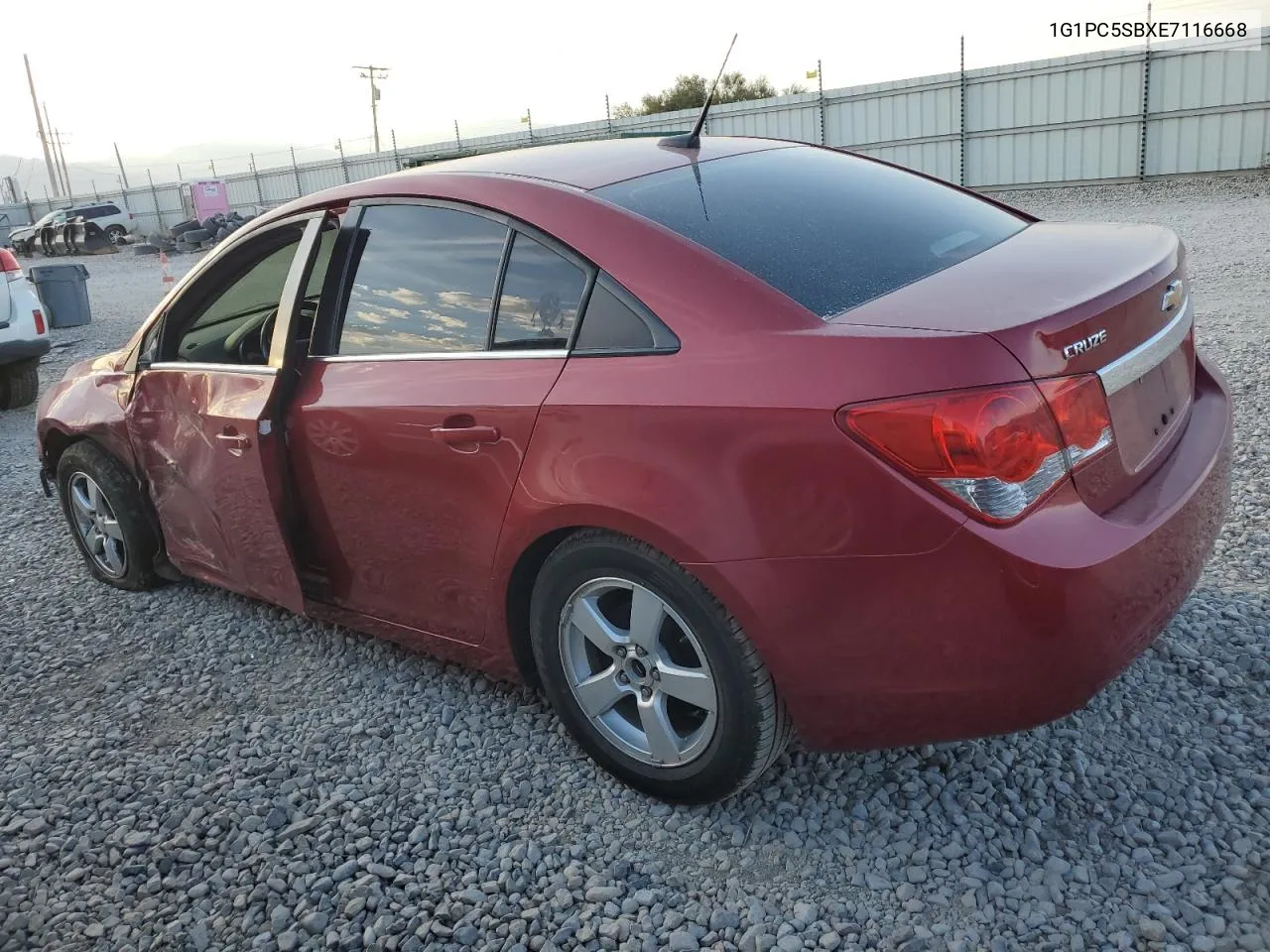 2014 Chevrolet Cruze Lt VIN: 1G1PC5SBXE7116668 Lot: 70265354