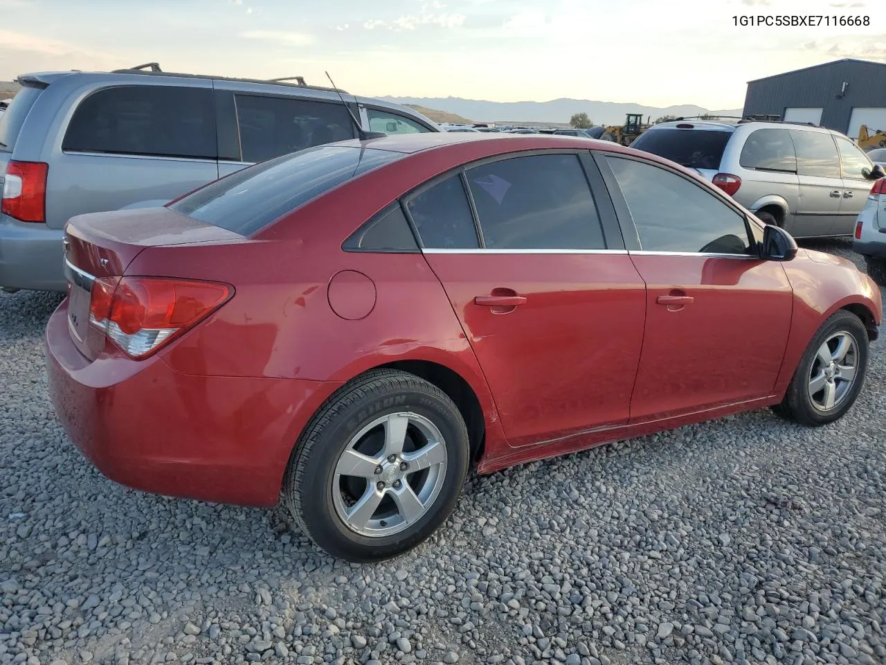 2014 Chevrolet Cruze Lt VIN: 1G1PC5SBXE7116668 Lot: 70265354