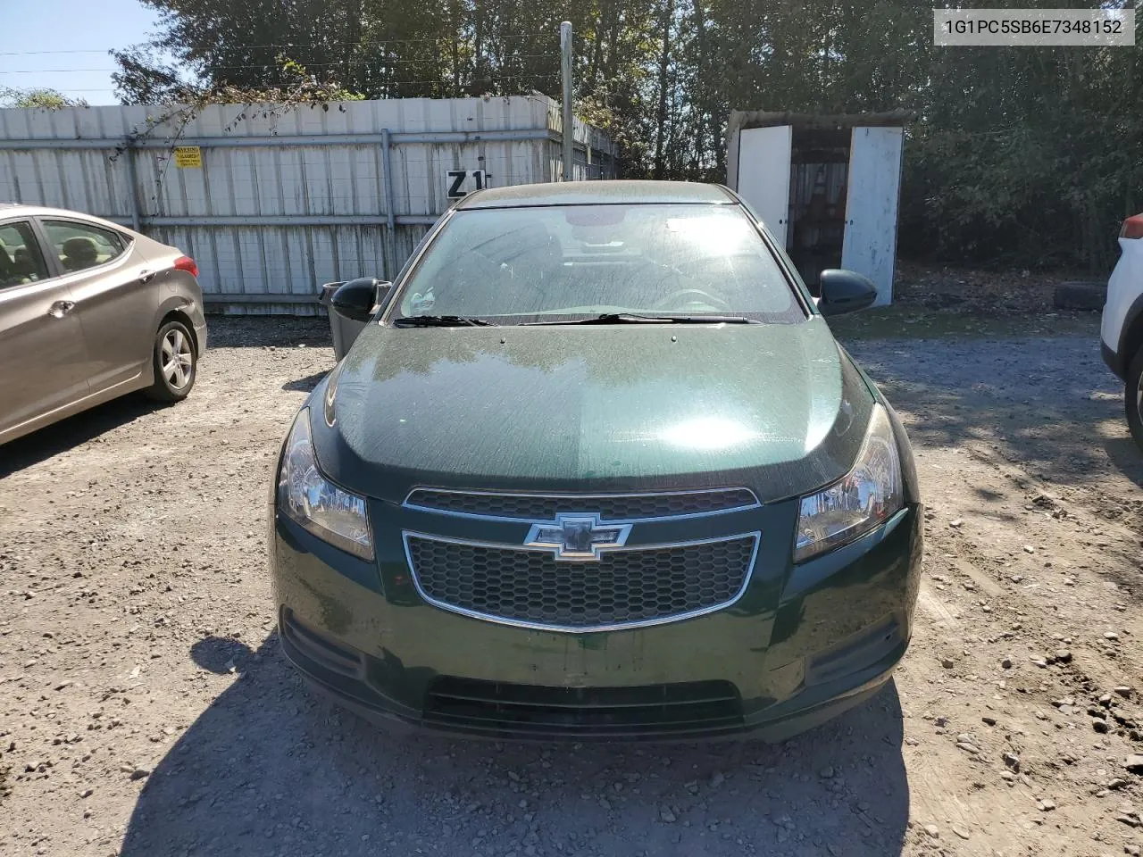 2014 Chevrolet Cruze Lt VIN: 1G1PC5SB6E7348152 Lot: 70267884