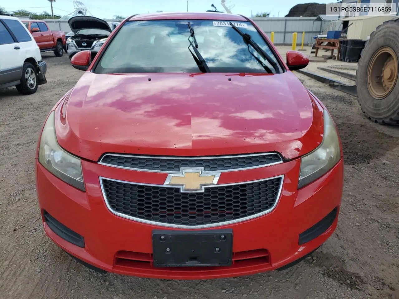 2014 Chevrolet Cruze Lt VIN: 1G1PC5SB6E7116859 Lot: 70315774