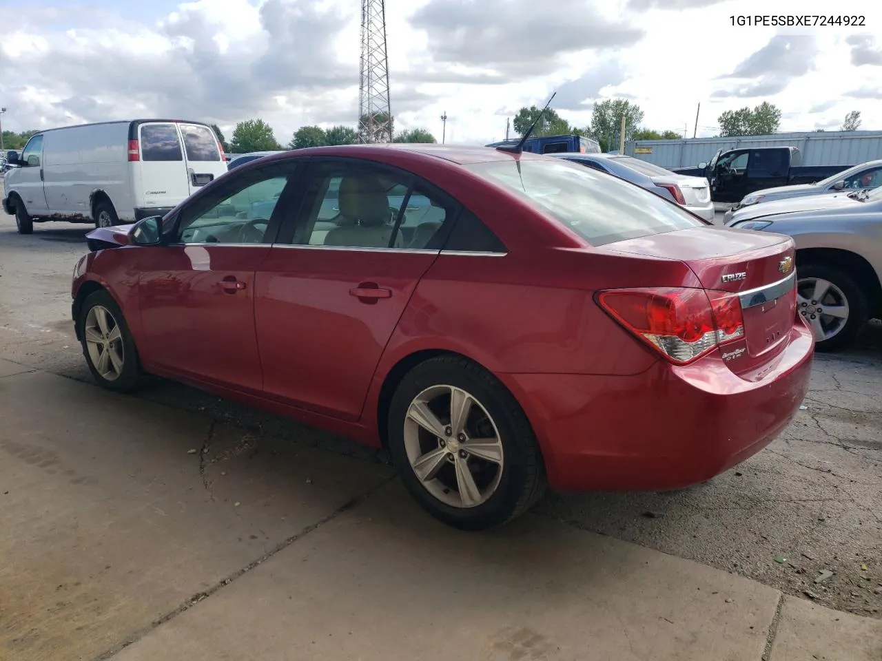 2014 Chevrolet Cruze Lt VIN: 1G1PE5SBXE7244922 Lot: 70395734