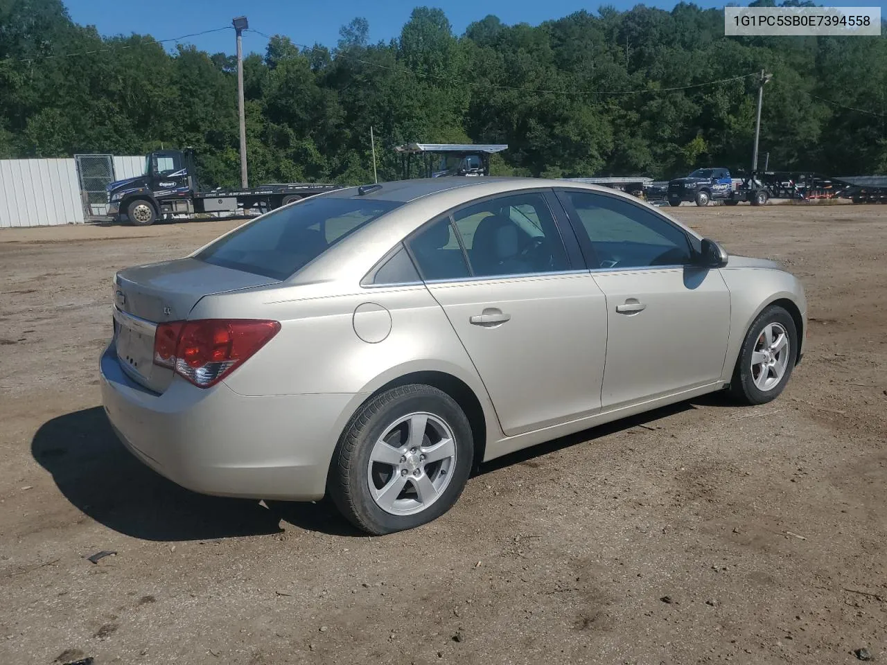 2014 Chevrolet Cruze Lt VIN: 1G1PC5SB0E7394558 Lot: 70642994