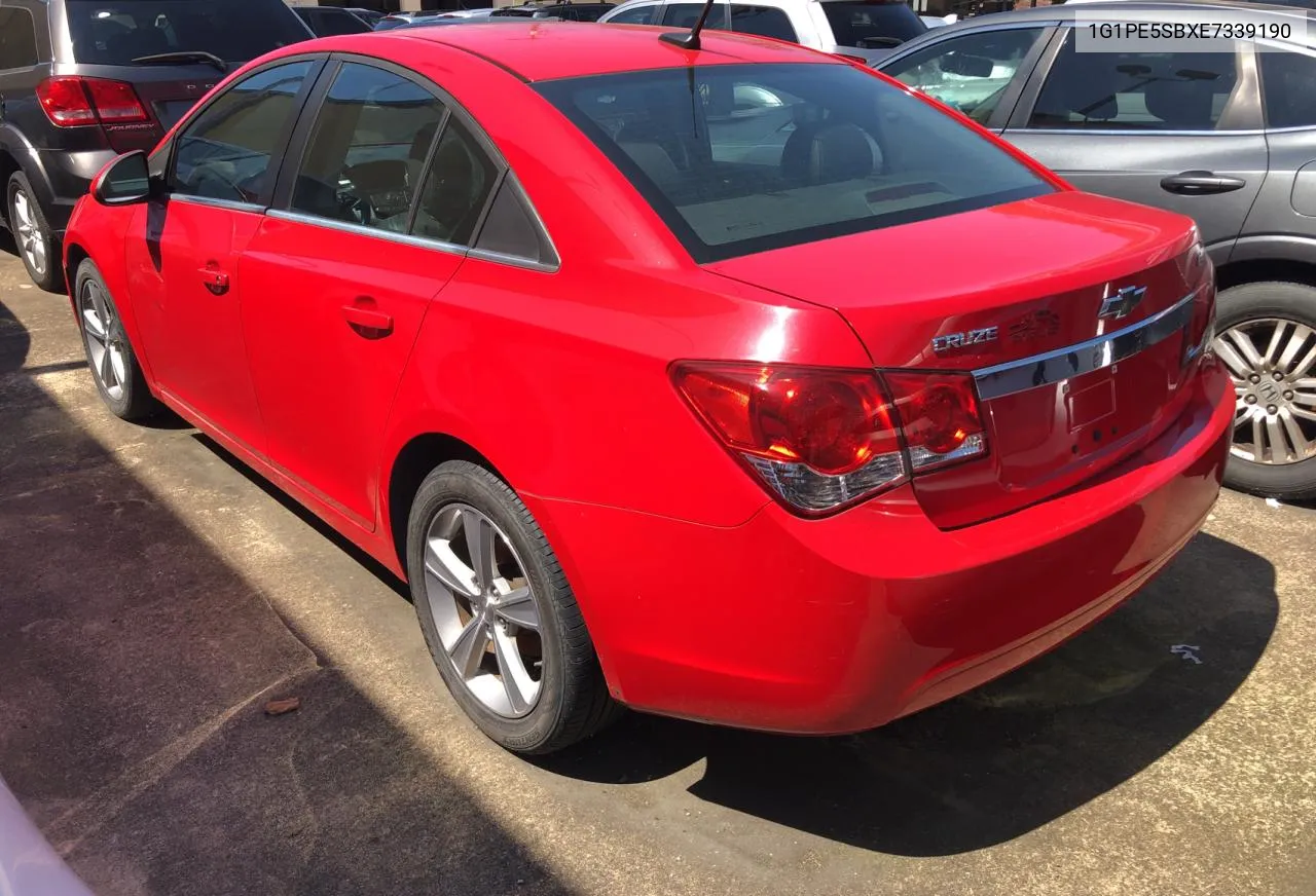 2014 Chevrolet Cruze Lt VIN: 1G1PE5SBXE7339190 Lot: 70648834