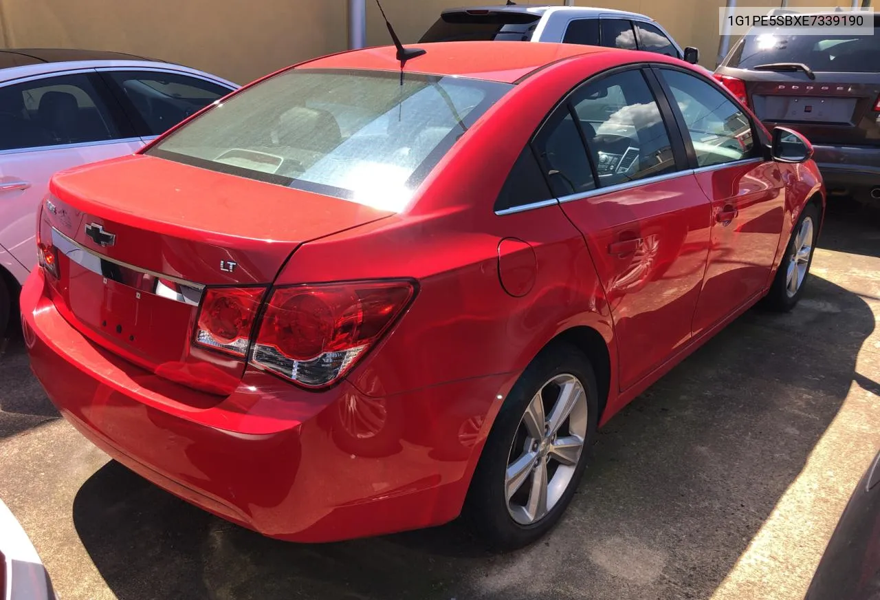 2014 Chevrolet Cruze Lt VIN: 1G1PE5SBXE7339190 Lot: 70648834