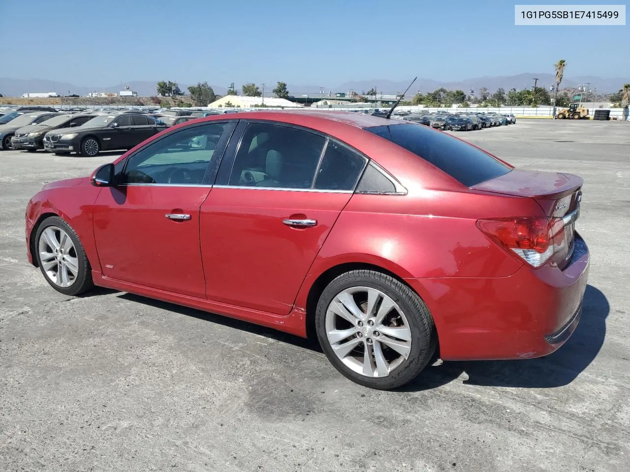 1G1PG5SB1E7415499 2014 Chevrolet Cruze Ltz