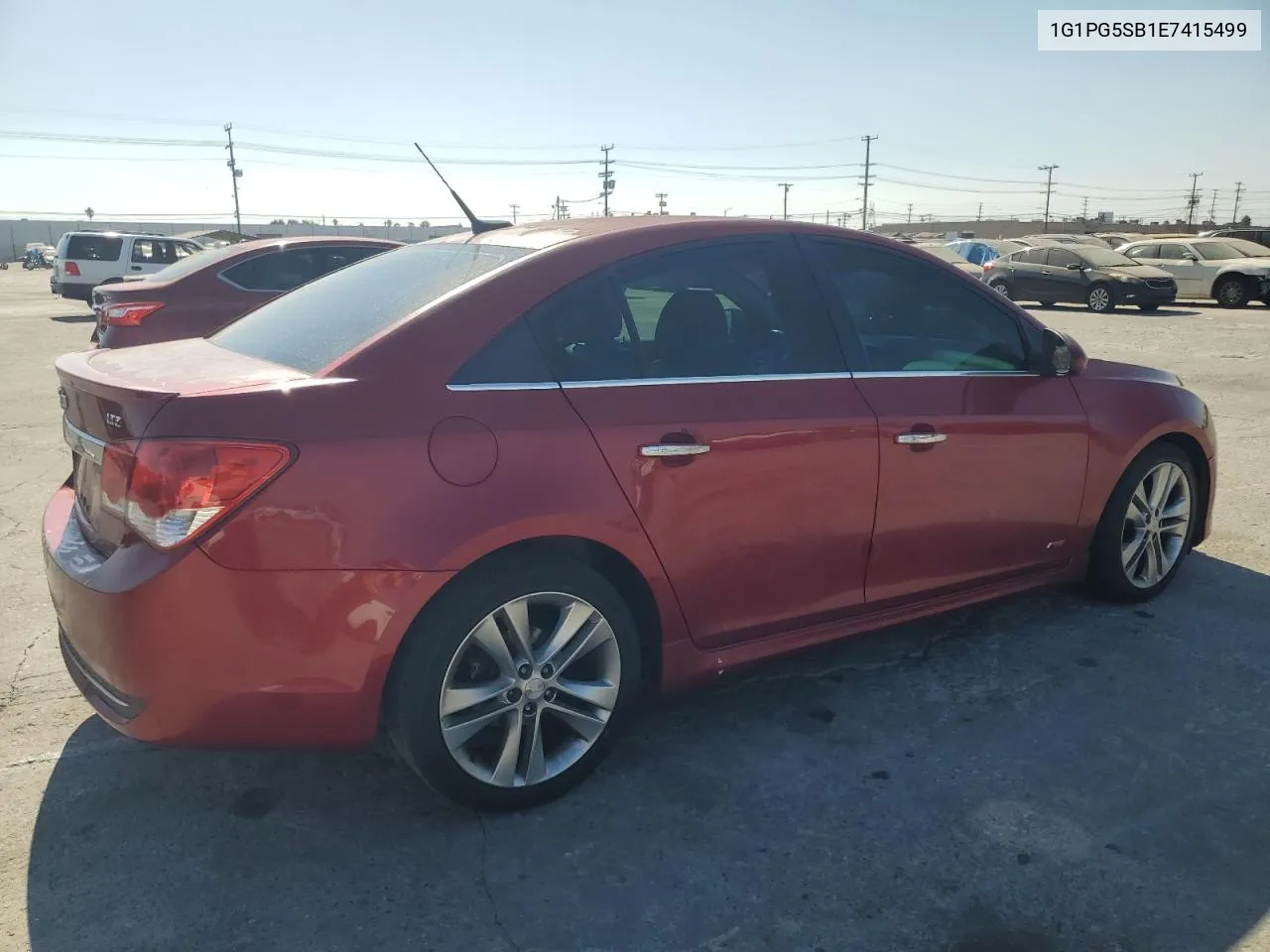 2014 Chevrolet Cruze Ltz VIN: 1G1PG5SB1E7415499 Lot: 70672784