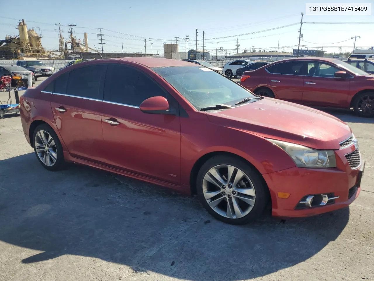 1G1PG5SB1E7415499 2014 Chevrolet Cruze Ltz