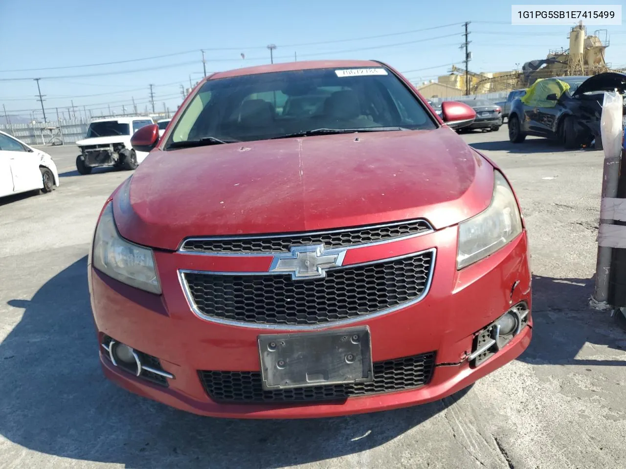 2014 Chevrolet Cruze Ltz VIN: 1G1PG5SB1E7415499 Lot: 70672784