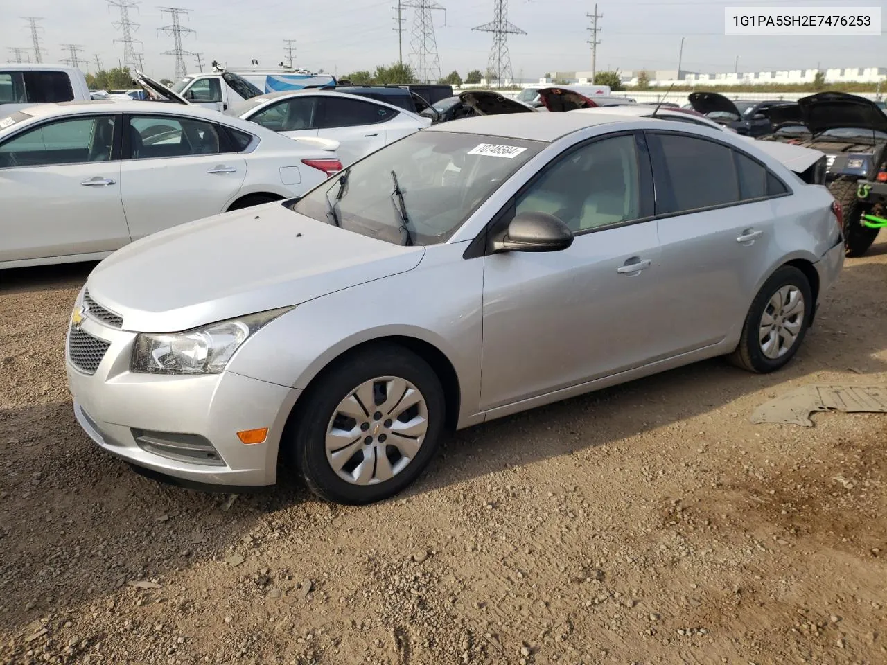 2014 Chevrolet Cruze Ls VIN: 1G1PA5SH2E7476253 Lot: 70746584