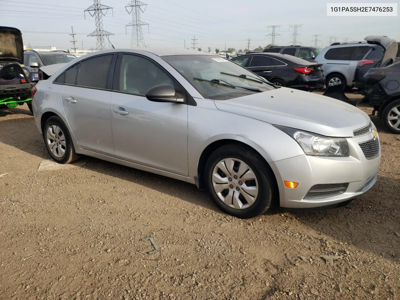 1G1PA5SH2E7476253 2014 Chevrolet Cruze Ls