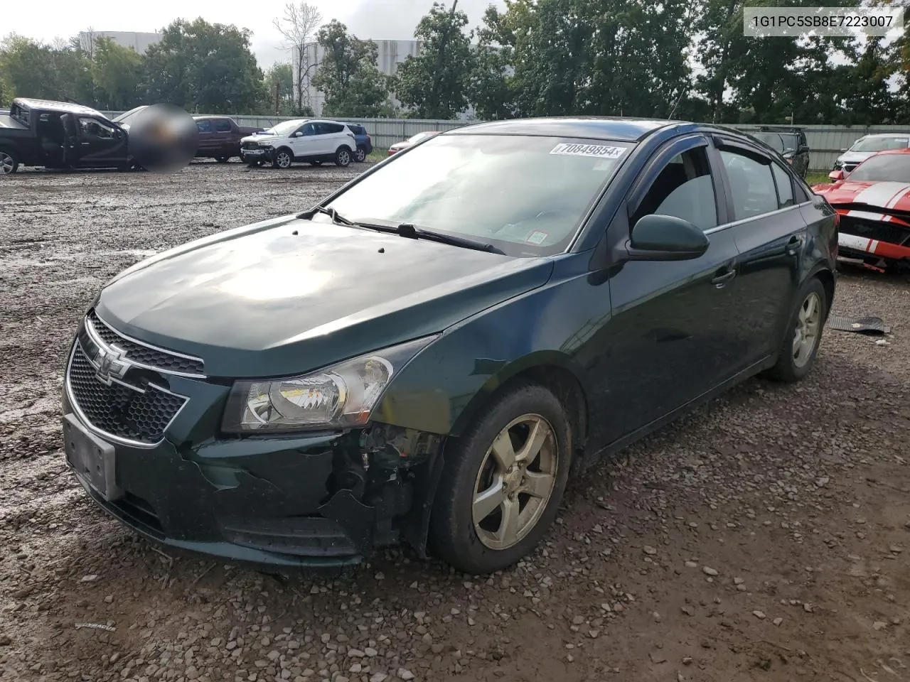 2014 Chevrolet Cruze Lt VIN: 1G1PC5SB8E7223007 Lot: 70849854