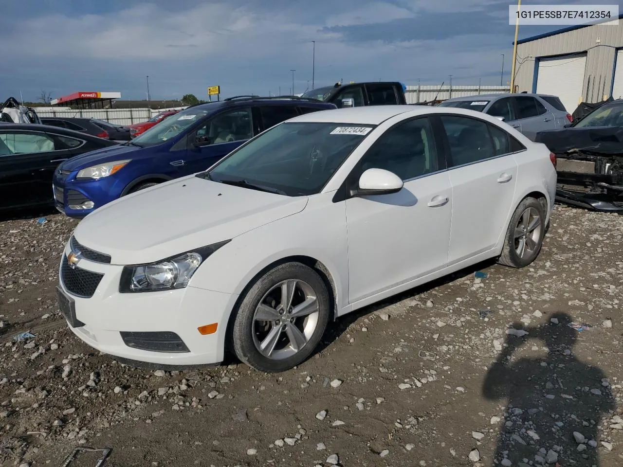 2014 Chevrolet Cruze Lt VIN: 1G1PE5SB7E7412354 Lot: 70872434