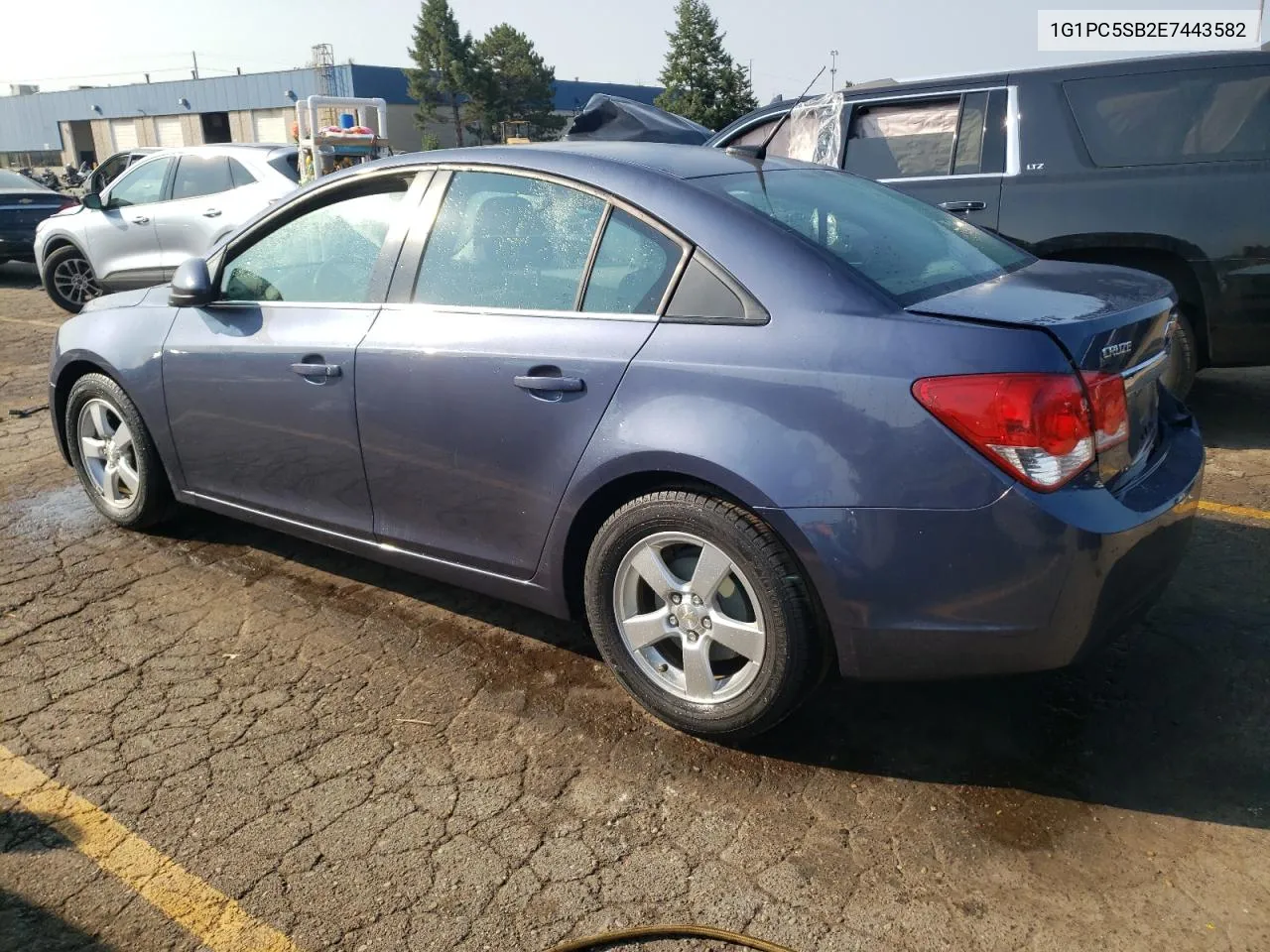 1G1PC5SB2E7443582 2014 Chevrolet Cruze Lt