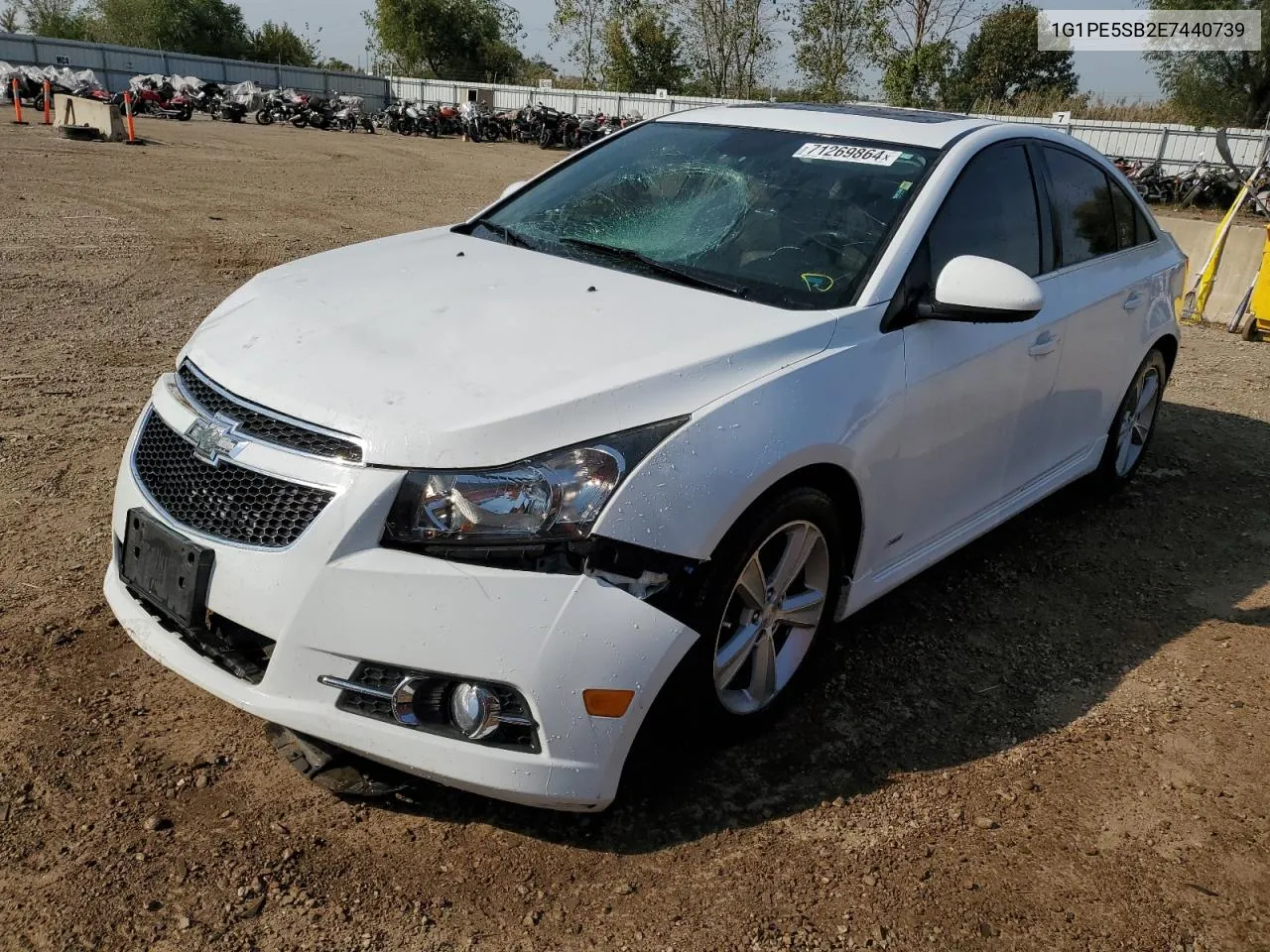 2014 Chevrolet Cruze Lt VIN: 1G1PE5SB2E7440739 Lot: 71269864