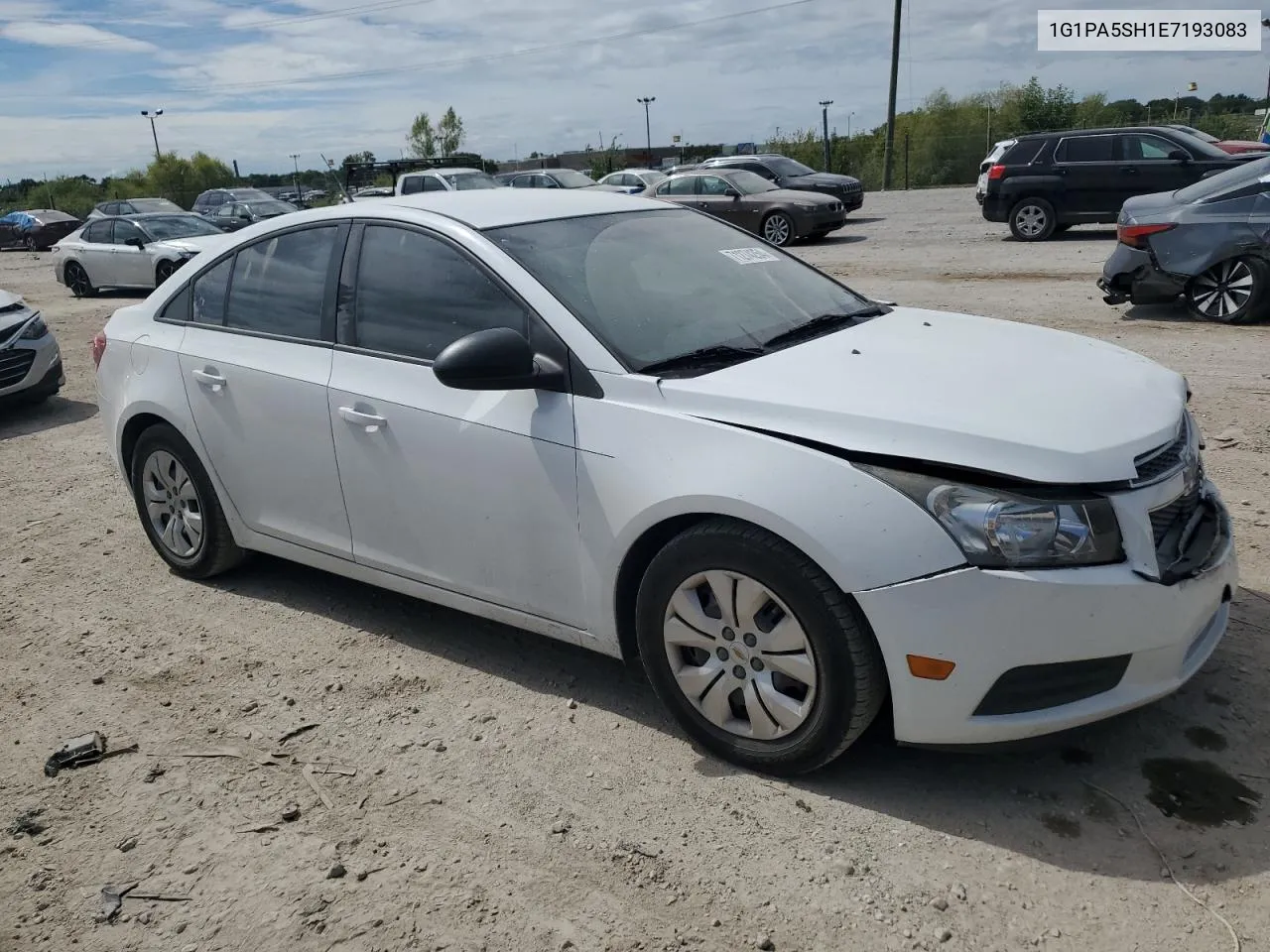 1G1PA5SH1E7193083 2014 Chevrolet Cruze Ls