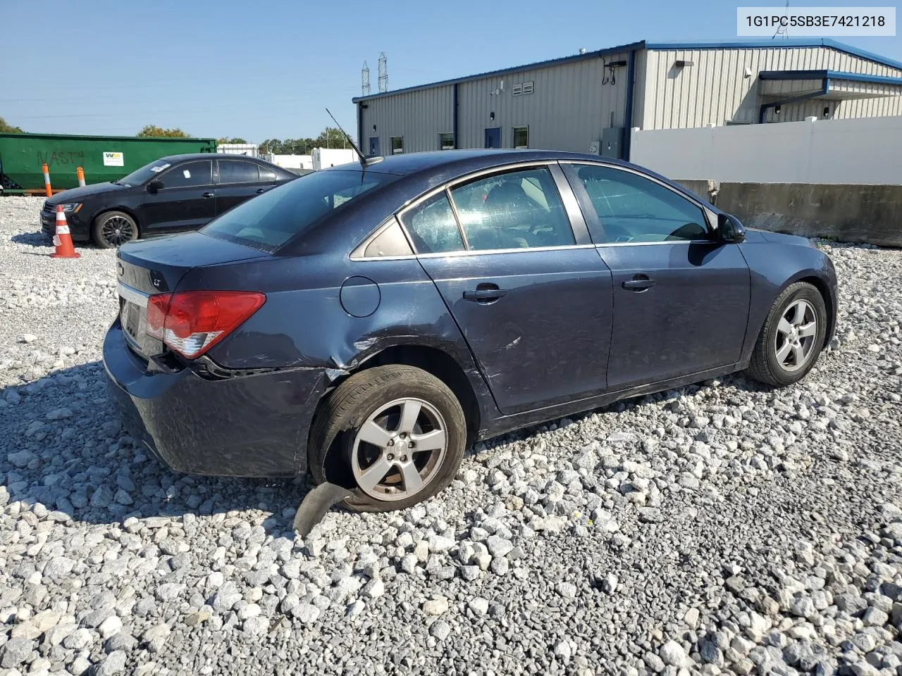 2014 Chevrolet Cruze Lt VIN: 1G1PC5SB3E7421218 Lot: 71275444