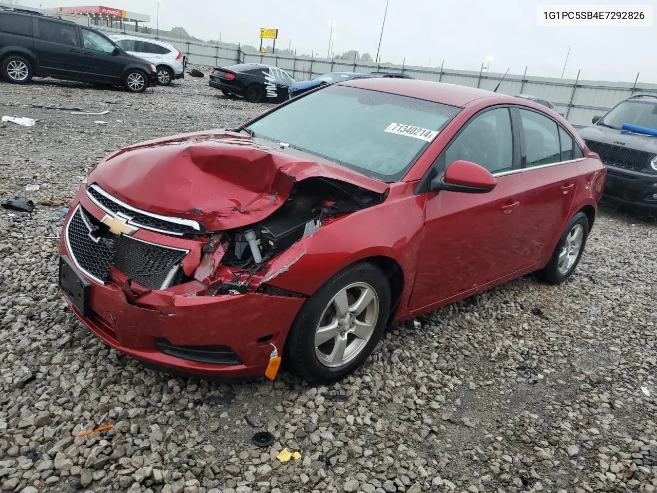 2014 Chevrolet Cruze Lt VIN: 1G1PC5SB4E7292826 Lot: 71340214