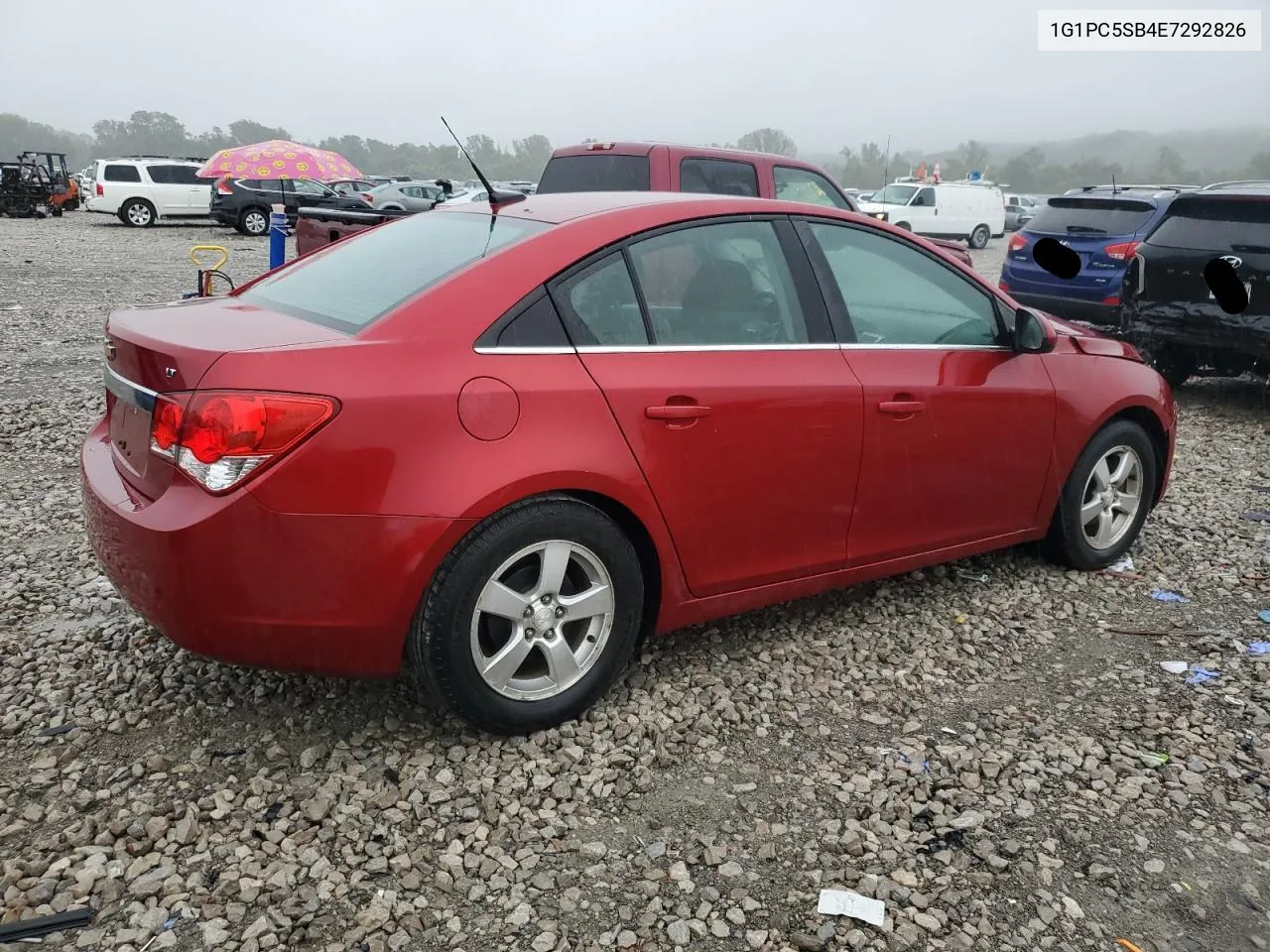 2014 Chevrolet Cruze Lt VIN: 1G1PC5SB4E7292826 Lot: 71340214