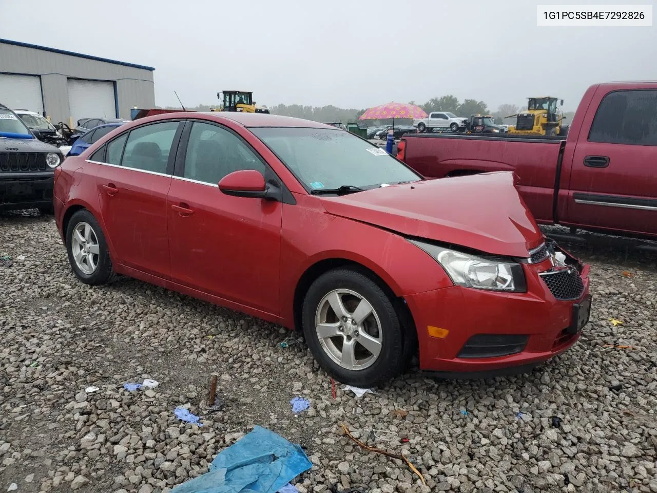 2014 Chevrolet Cruze Lt VIN: 1G1PC5SB4E7292826 Lot: 71340214