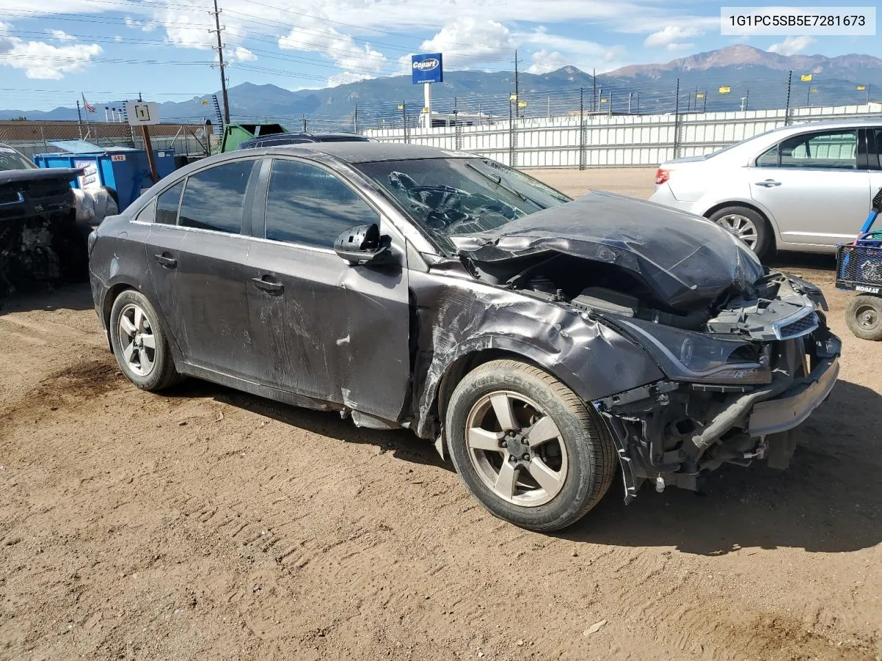 2014 Chevrolet Cruze Lt VIN: 1G1PC5SB5E7281673 Lot: 71836424