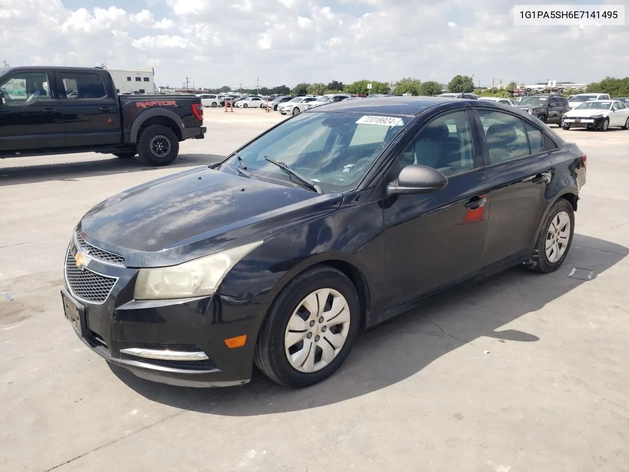 2014 Chevrolet Cruze Ls VIN: 1G1PA5SH6E7141495 Lot: 72018924