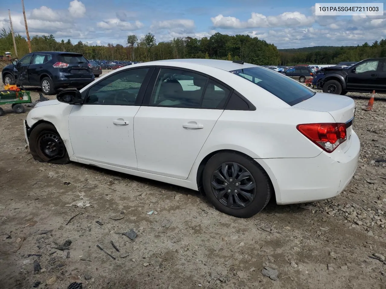 2014 Chevrolet Cruze Ls VIN: 1G1PA5SG4E7211003 Lot: 72138764