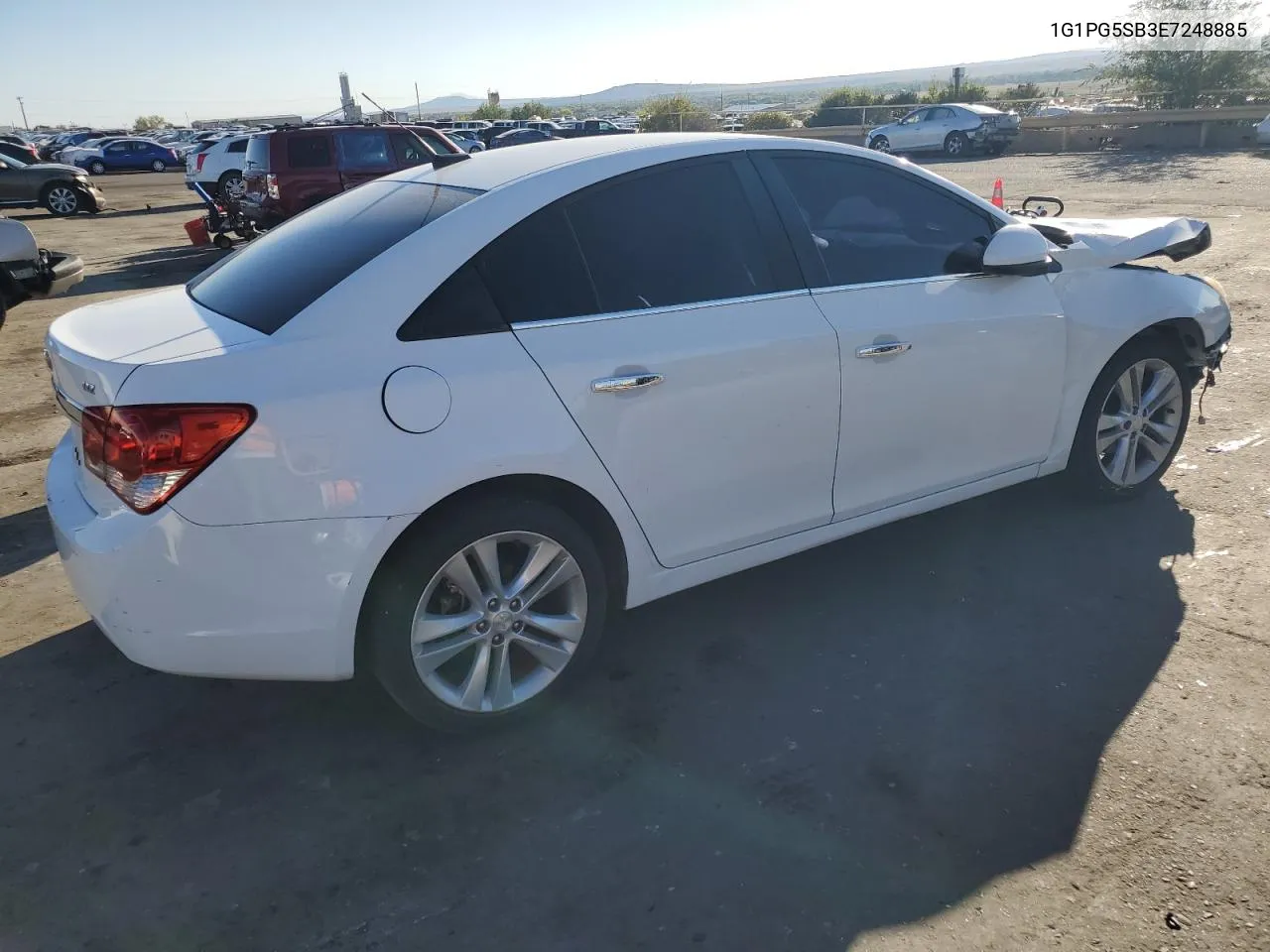 2014 Chevrolet Cruze Ltz VIN: 1G1PG5SB3E7248885 Lot: 72445594