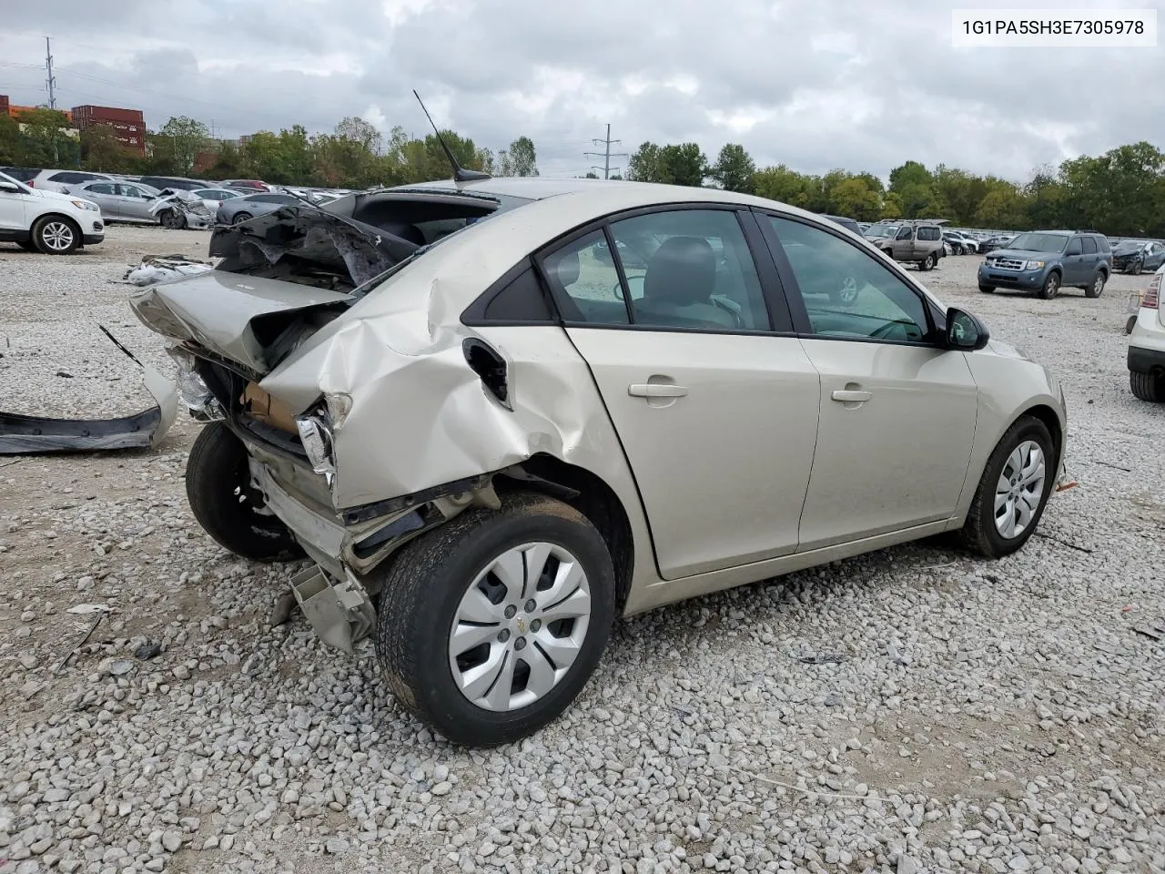 2014 Chevrolet Cruze Ls VIN: 1G1PA5SH3E7305978 Lot: 72516824