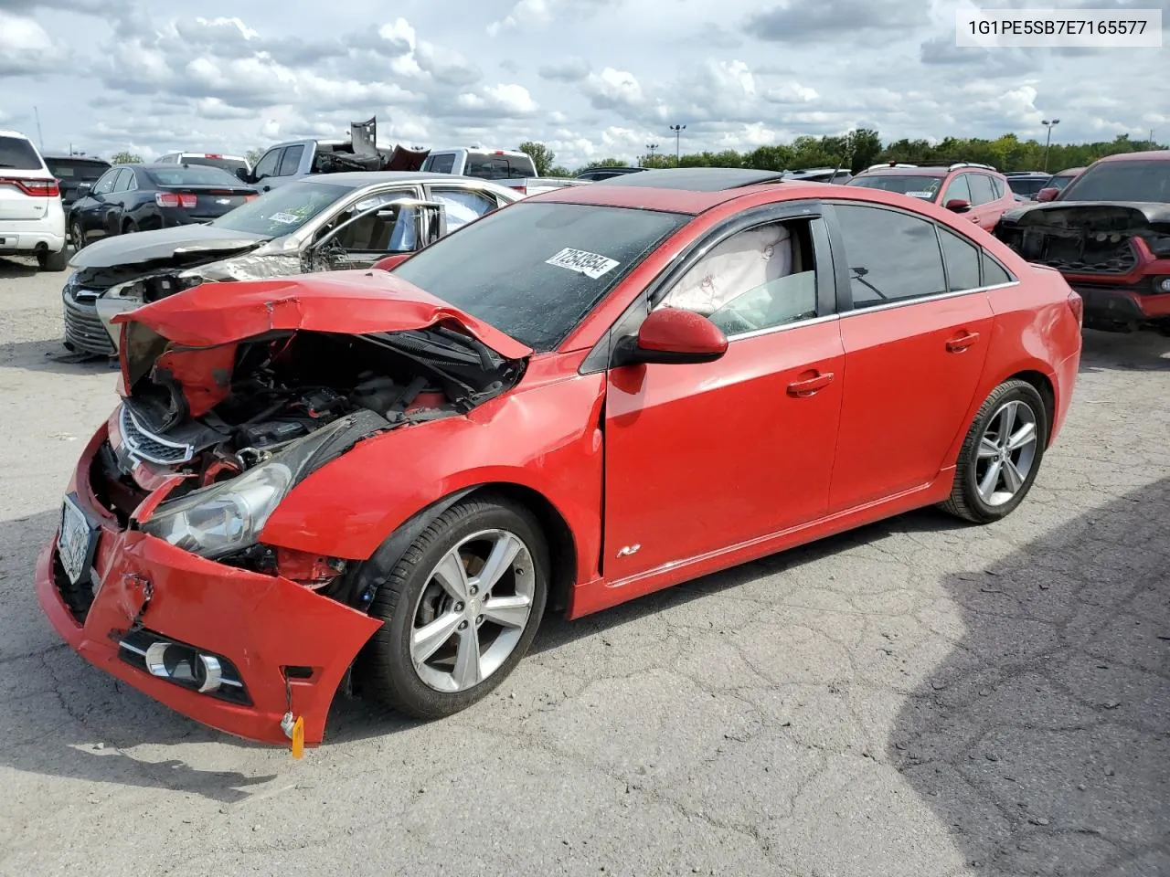 2014 Chevrolet Cruze Lt VIN: 1G1PE5SB7E7165577 Lot: 72543954