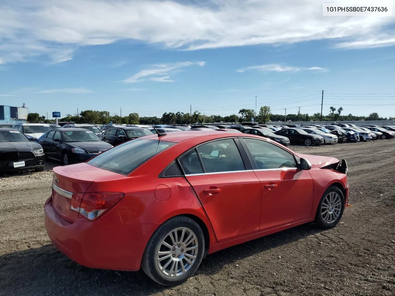 2014 Chevrolet Cruze Eco VIN: 1G1PH5SB0E7437636 Lot: 72572334