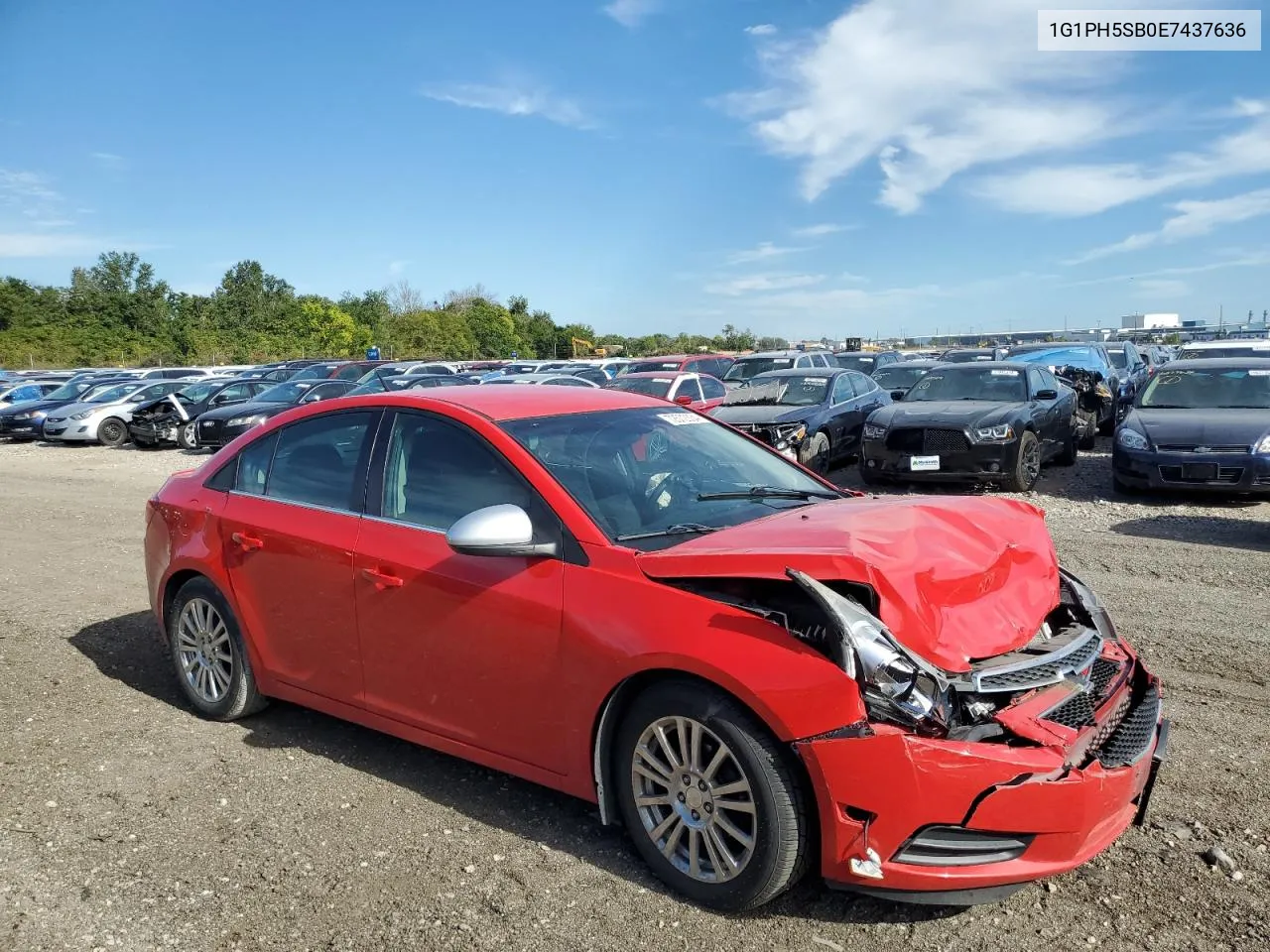 1G1PH5SB0E7437636 2014 Chevrolet Cruze Eco