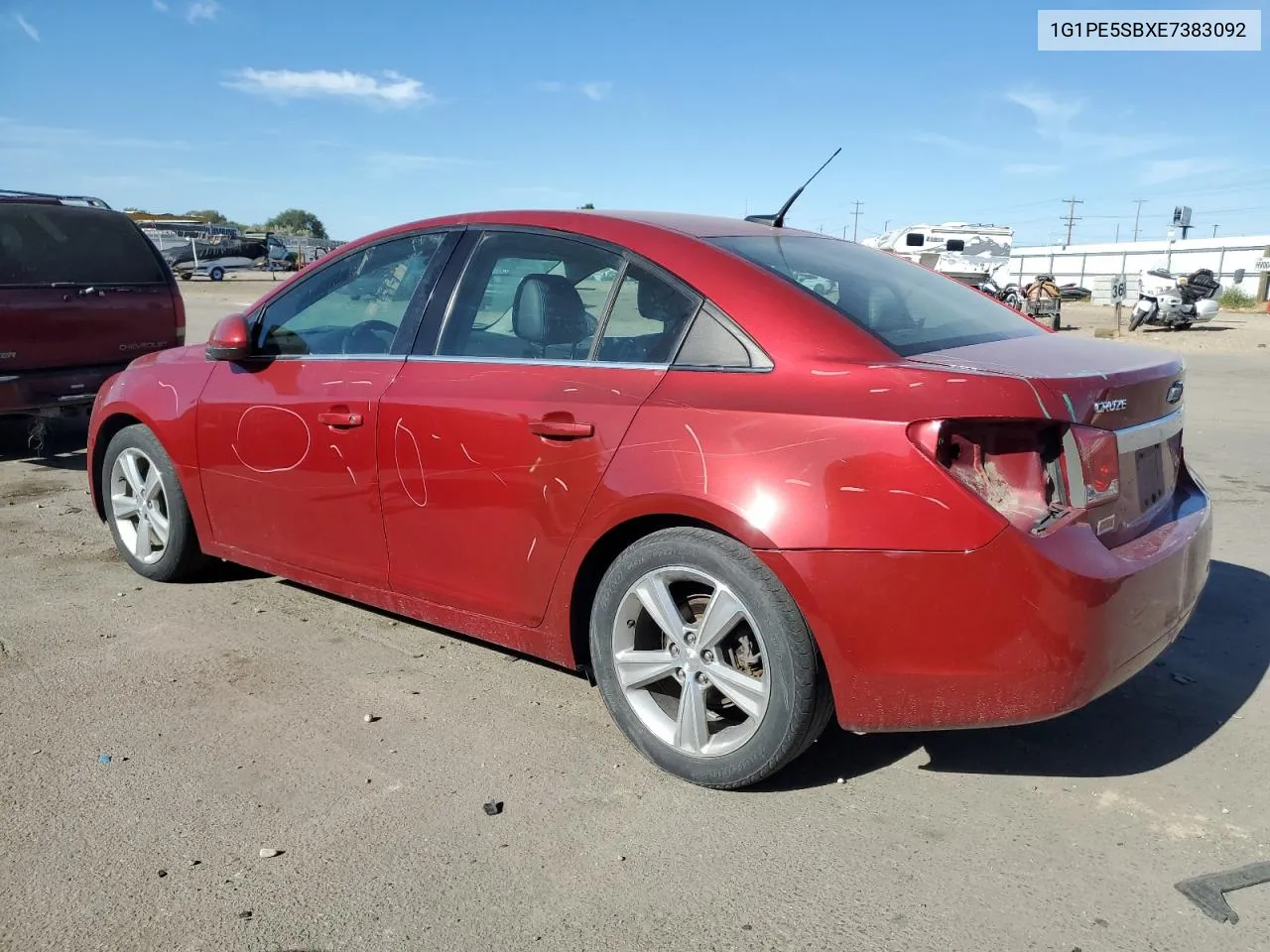 2014 Chevrolet Cruze Lt VIN: 1G1PE5SBXE7383092 Lot: 72720104