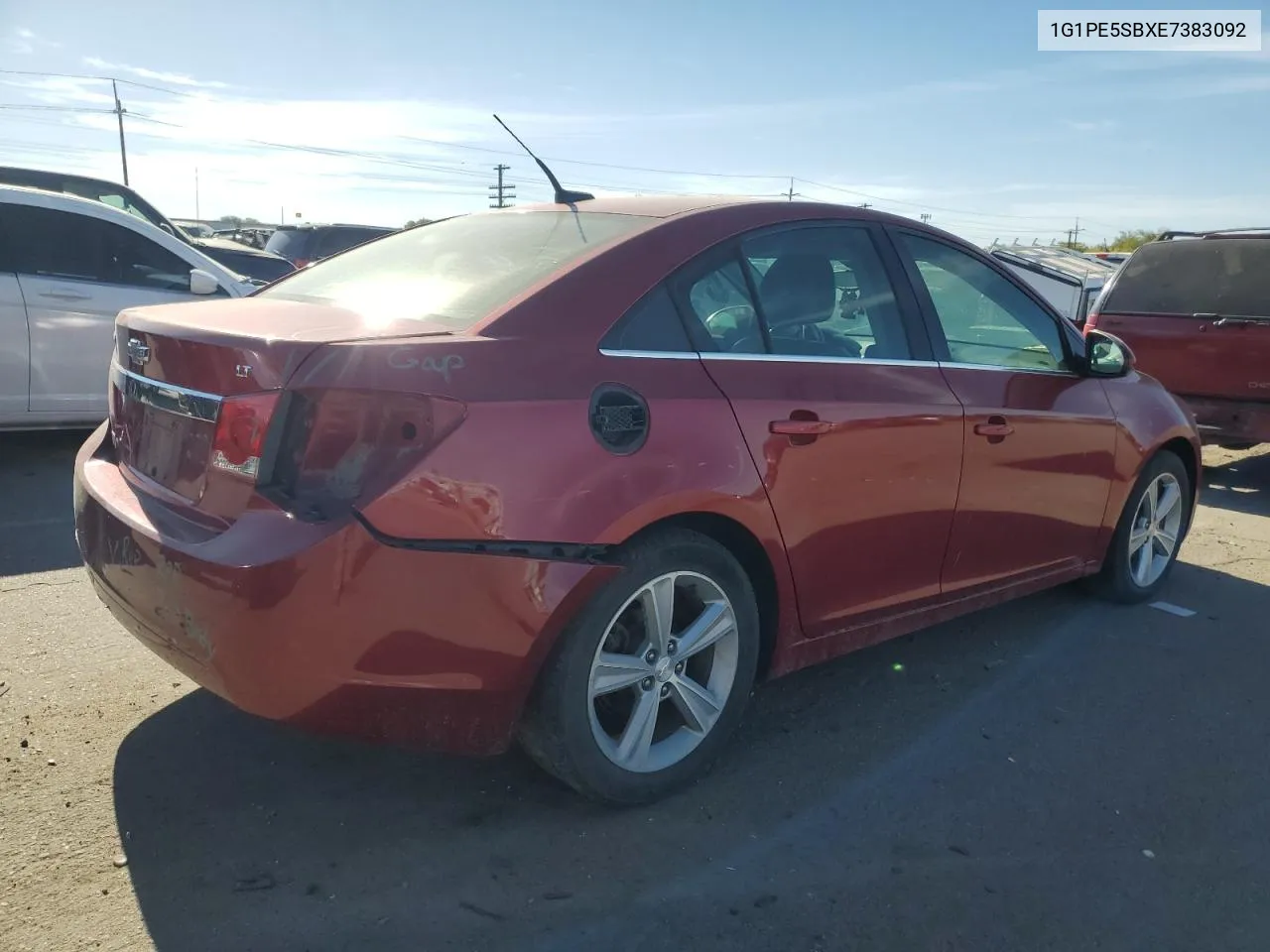 2014 Chevrolet Cruze Lt VIN: 1G1PE5SBXE7383092 Lot: 72720104