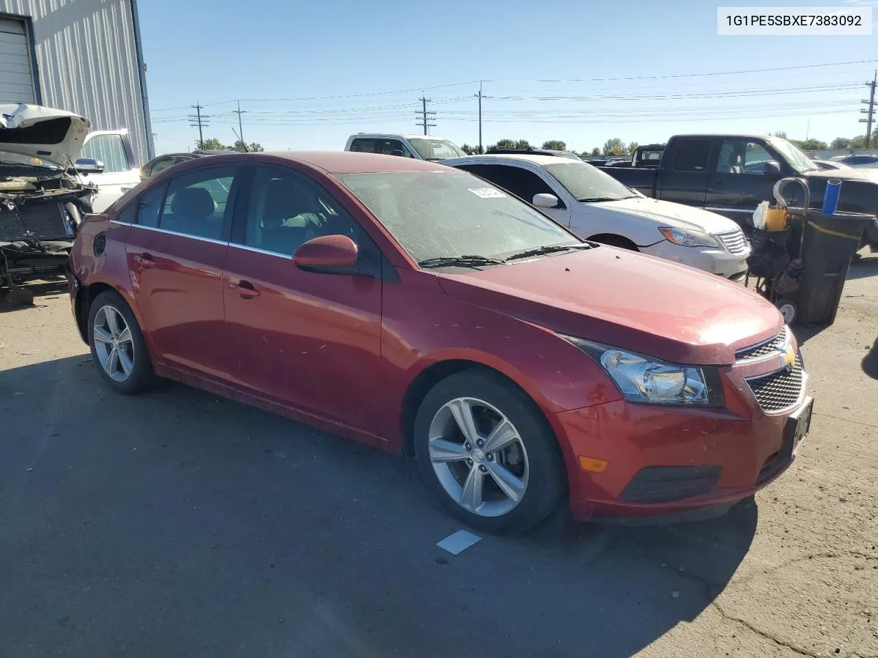 2014 Chevrolet Cruze Lt VIN: 1G1PE5SBXE7383092 Lot: 72720104