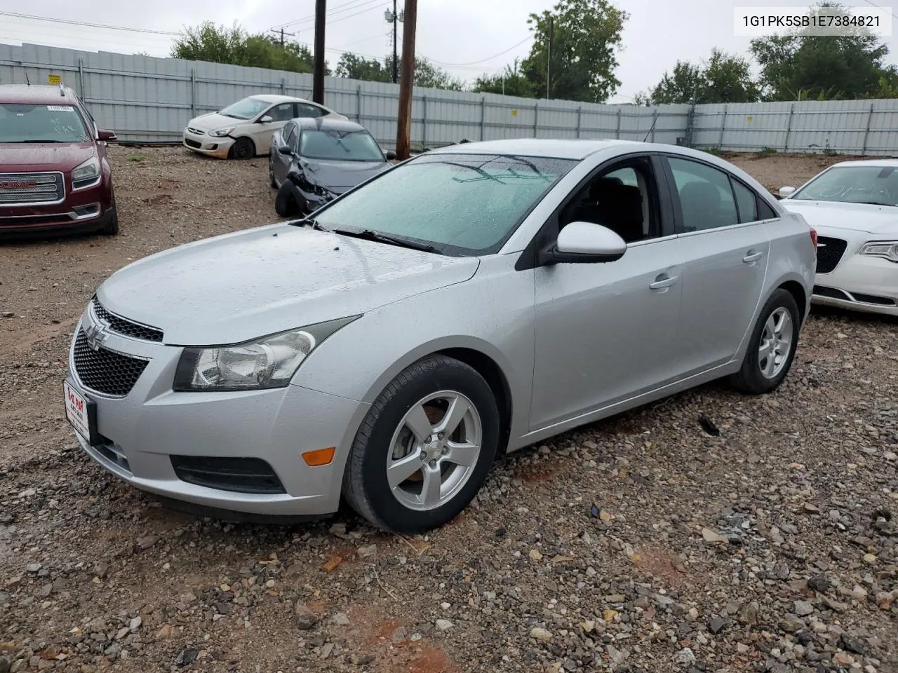 2014 Chevrolet Cruze Lt VIN: 1G1PK5SB1E7384821 Lot: 72726724