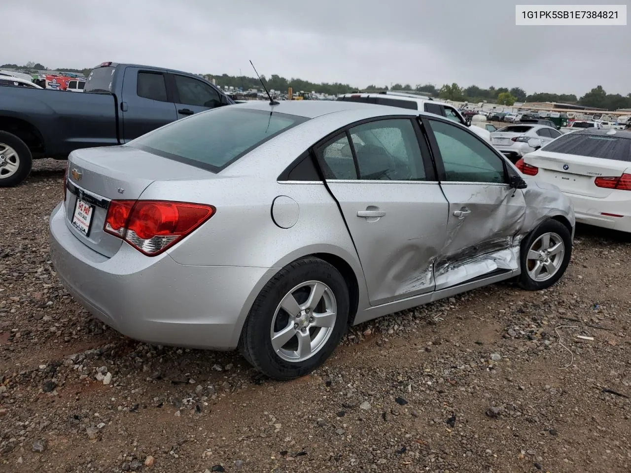 2014 Chevrolet Cruze Lt VIN: 1G1PK5SB1E7384821 Lot: 72726724