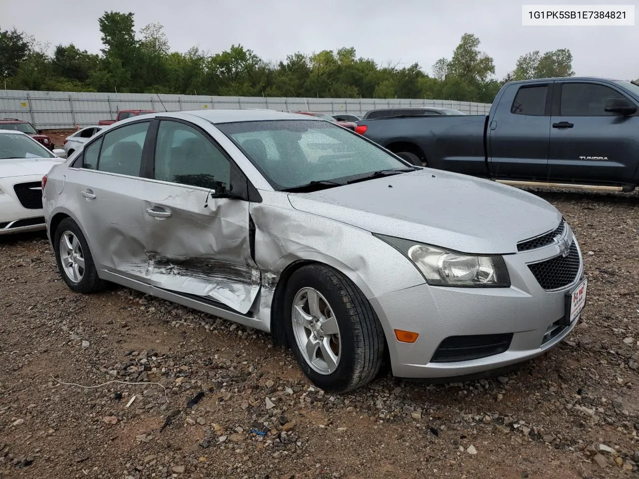 2014 Chevrolet Cruze Lt VIN: 1G1PK5SB1E7384821 Lot: 72726724