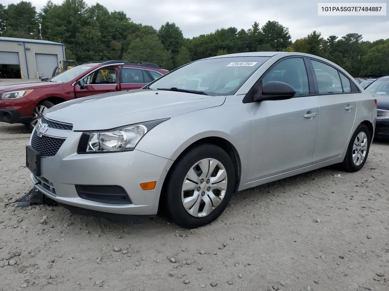 1G1PA5SG7E7484887 2014 Chevrolet Cruze Ls