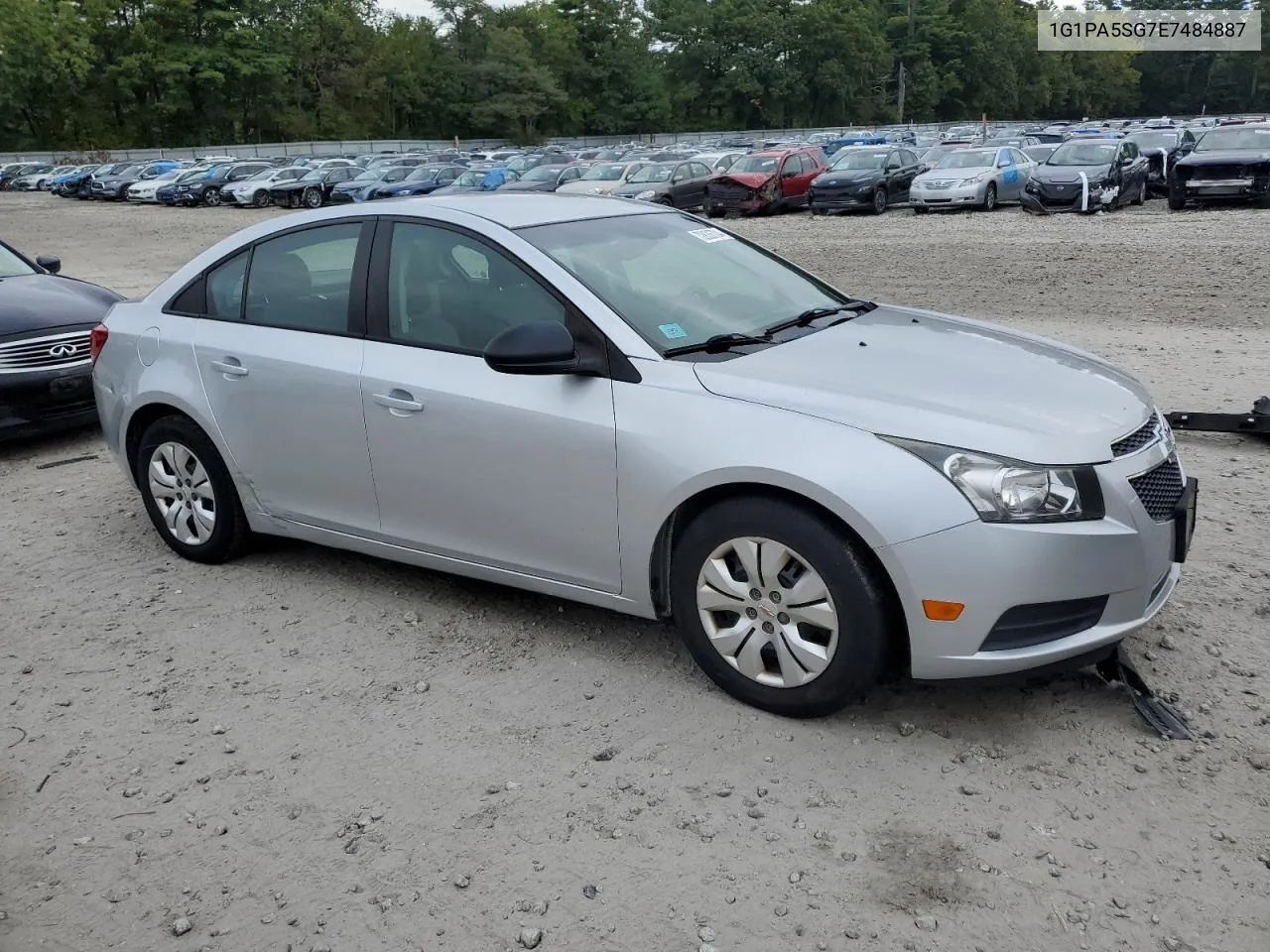 2014 Chevrolet Cruze Ls VIN: 1G1PA5SG7E7484887 Lot: 72836704