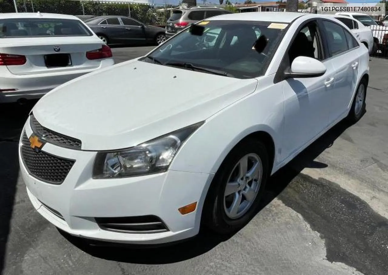 2014 Chevrolet Cruze Lt VIN: 1G1PC5SB1E7480834 Lot: 73066274