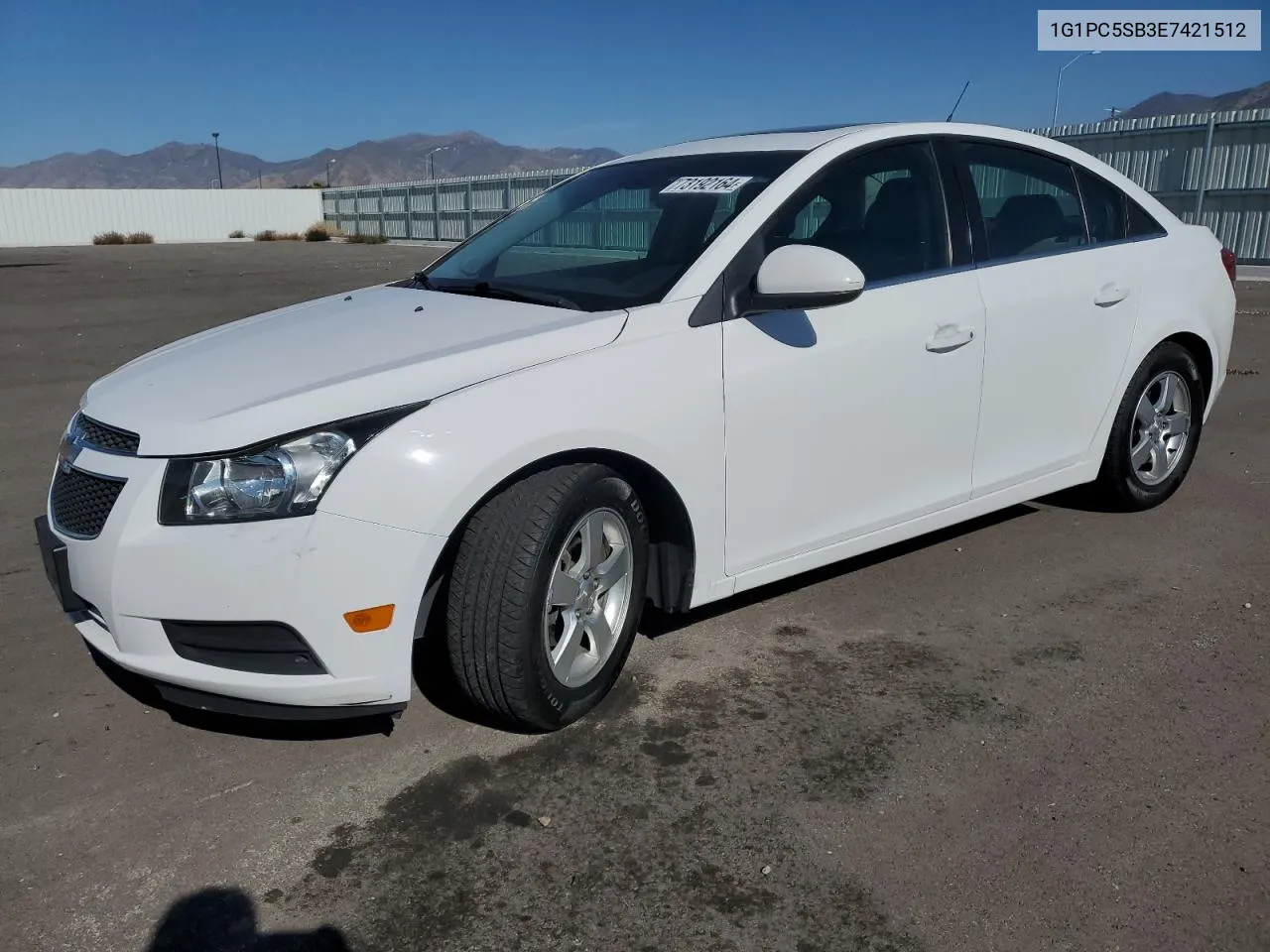 2014 Chevrolet Cruze Lt VIN: 1G1PC5SB3E7421512 Lot: 73192164